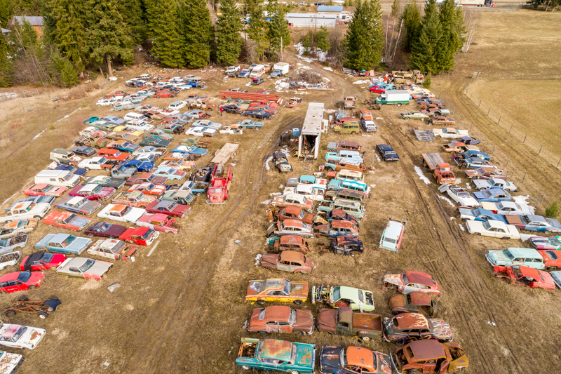 Illustration for article titled This Secret 340-Car Collection In Canada Is Up For Grabs